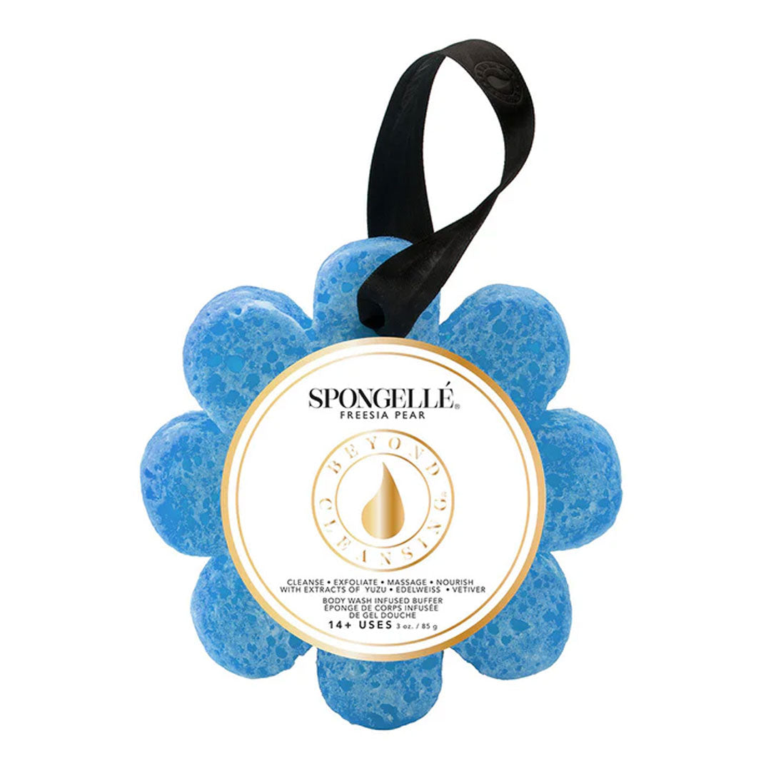 Spongelle Wildflower Bath Sponge - Freesia Pear