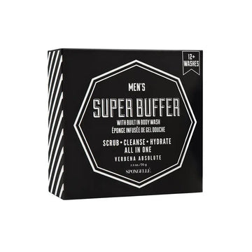 Spongelle 12 Men's Super Buffer Verbena Absolute 2.5 oz