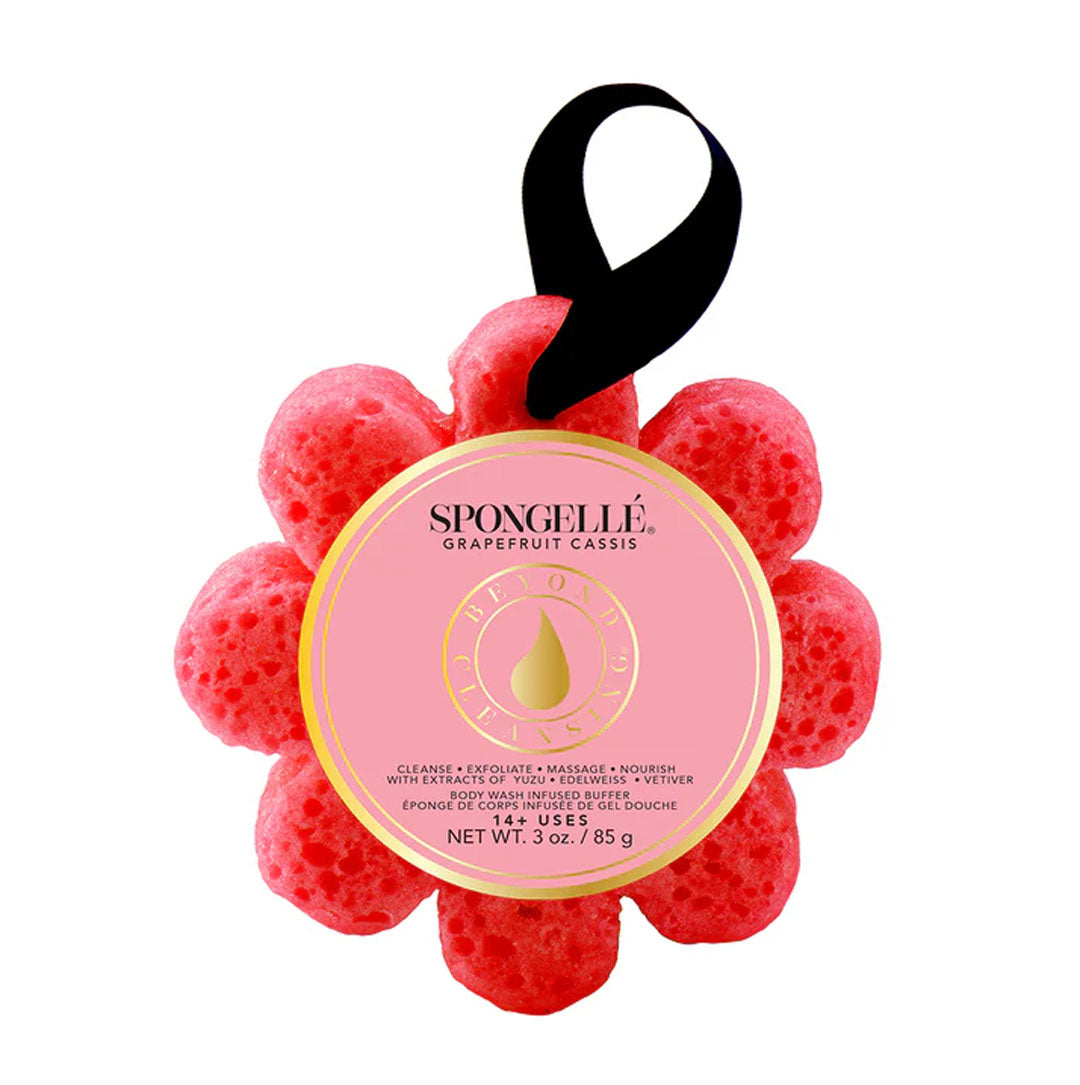 Spongelle Wildflower Bath Sponge Grapefruit Cassis