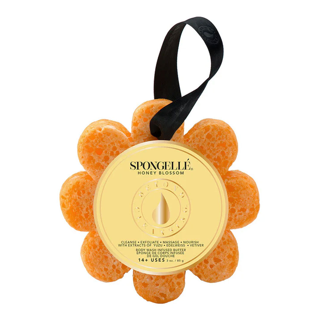 Spongelle Wildflower Bath Sponge Honey Blossom 